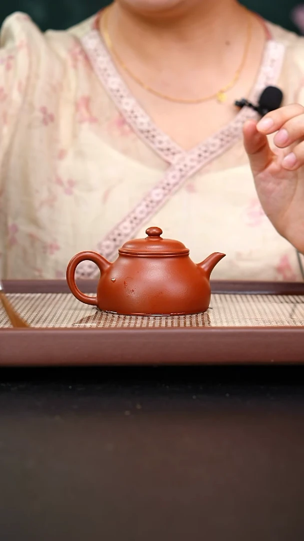 茶壶紫砂小煤窑朱泥怀隐140cc吴
