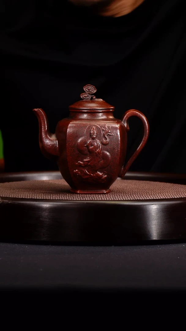 茶壶紫砂  宜兴紫砂原矿壶