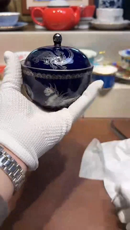 【闪购商品】中古回流瓷器好看，谨慎参拍