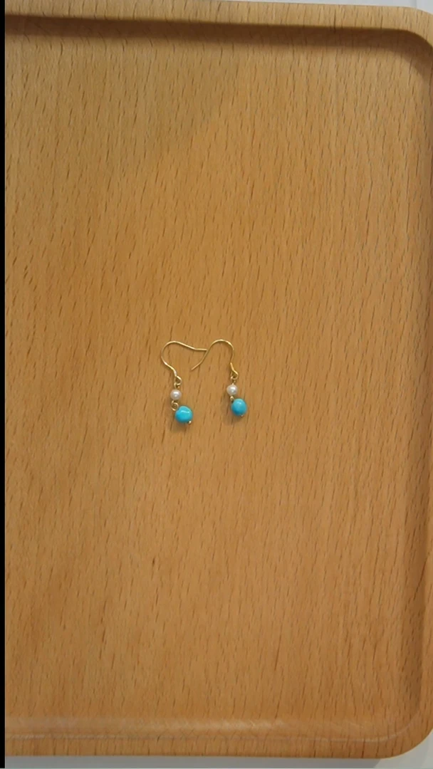 未镶嵌耳环淡水珍珠发货一件