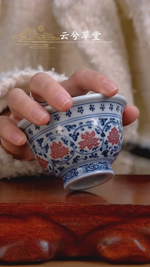 【闪购商品】杯小景德镇手工陶瓷茶具