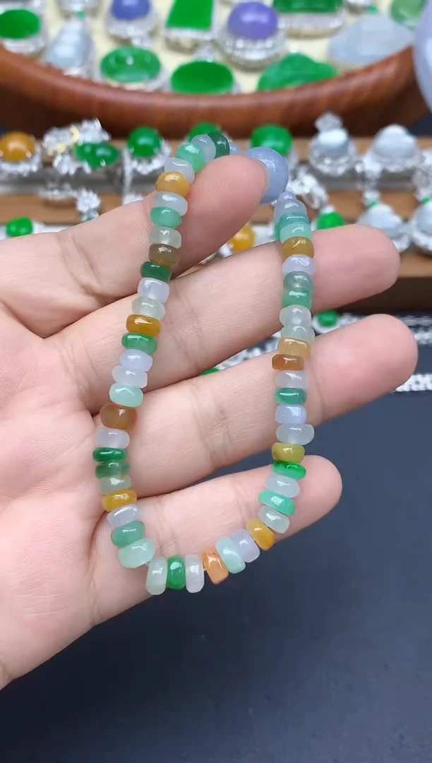 未镶嵌手链翡翠355-中国好珍宝