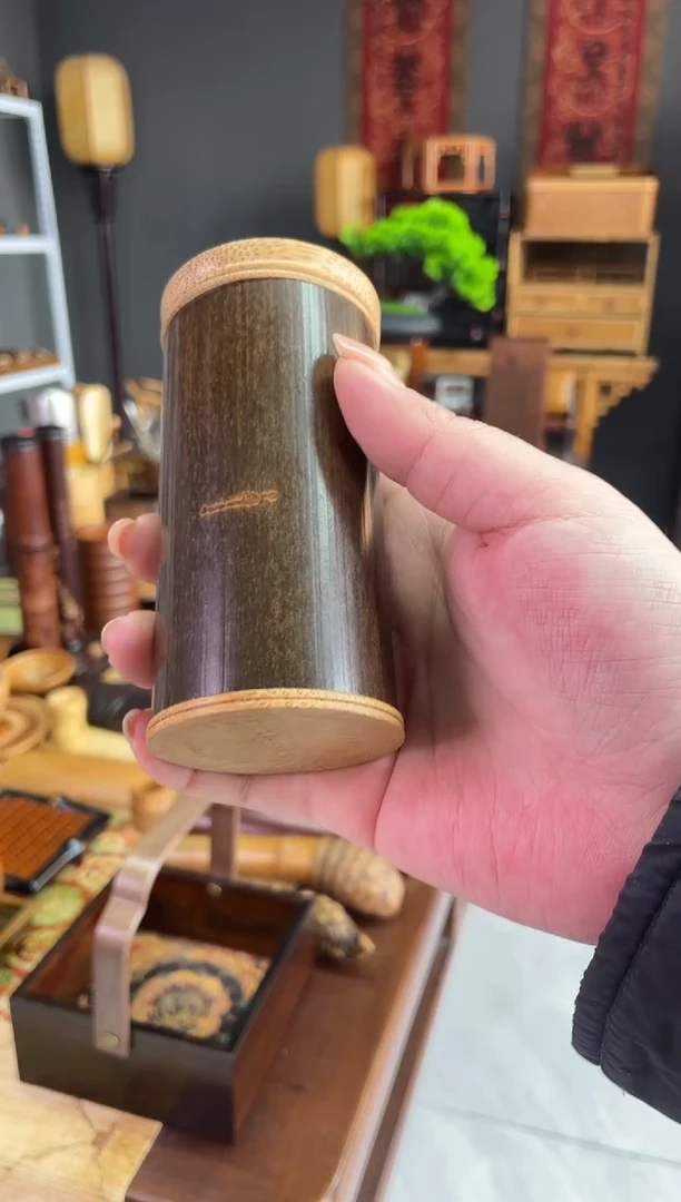 紫竹茶叶罐纯手工