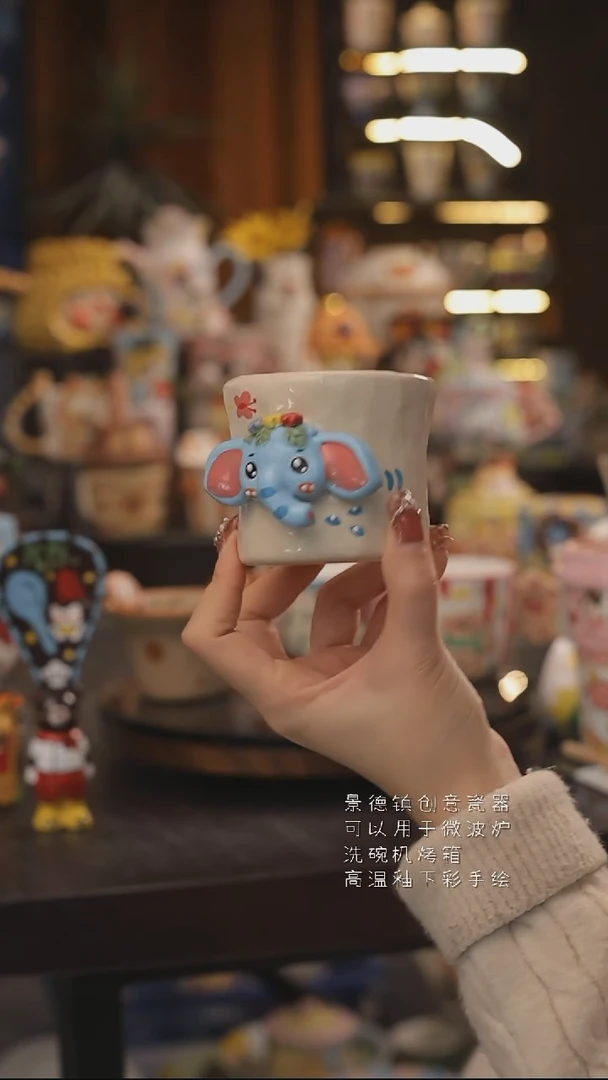 景德镇釉下彩绘设计师款式陶瓷