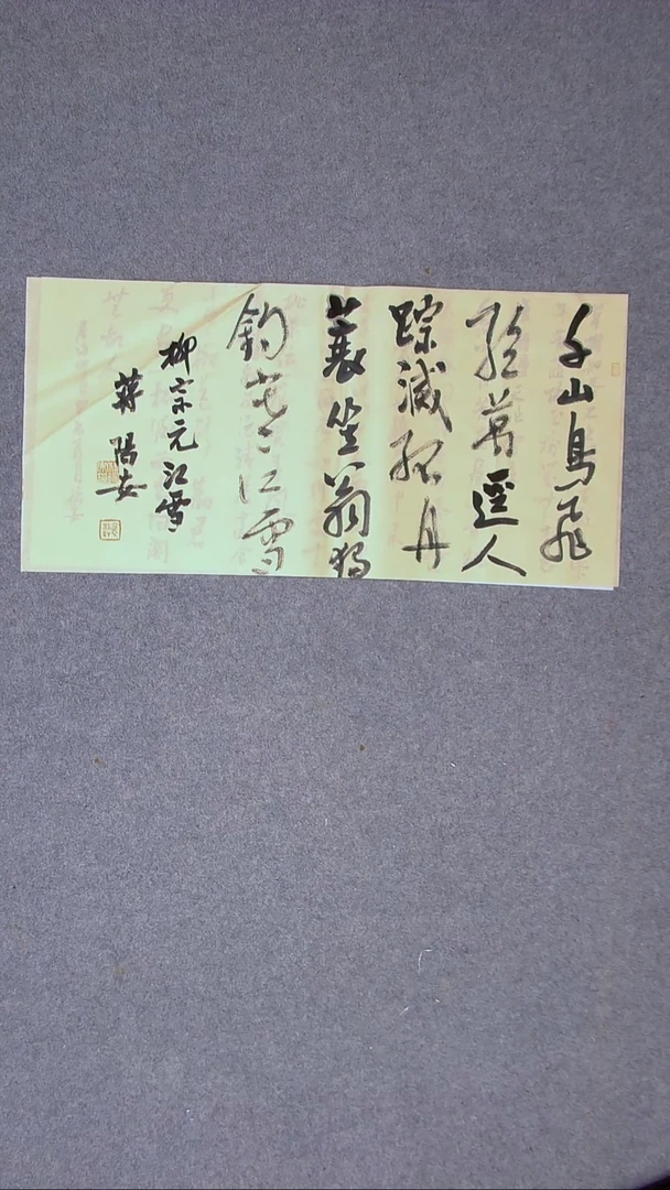 书法蒋阳安 陕西西安69*34两平尺