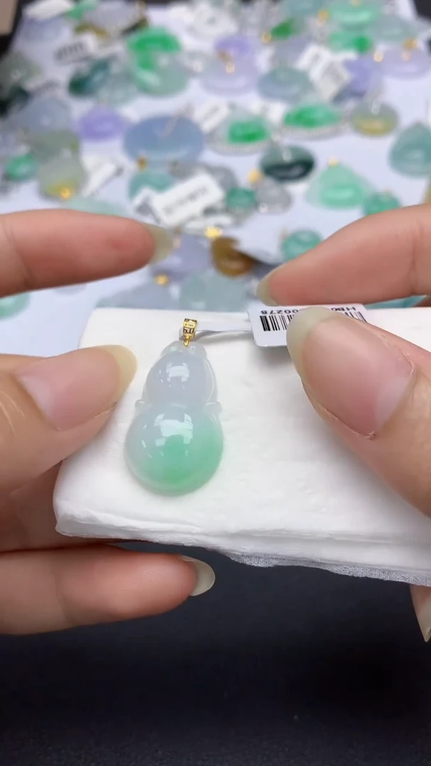 颈饰未镶嵌翡翠天然缅甸a货翡翠百元以上9元证书费自理