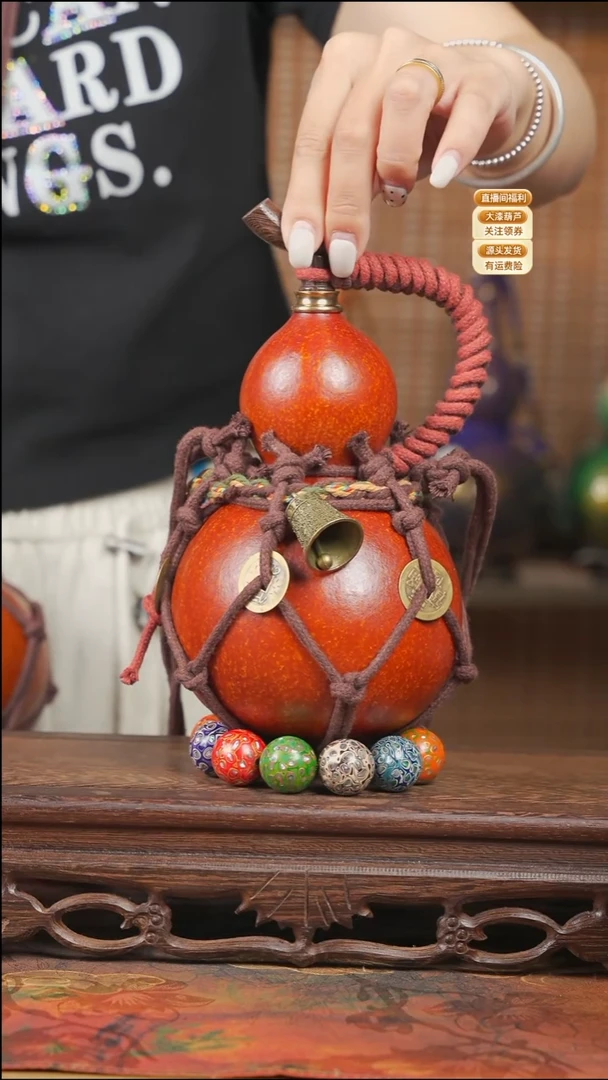 WE067网兜款葫芦不包手串