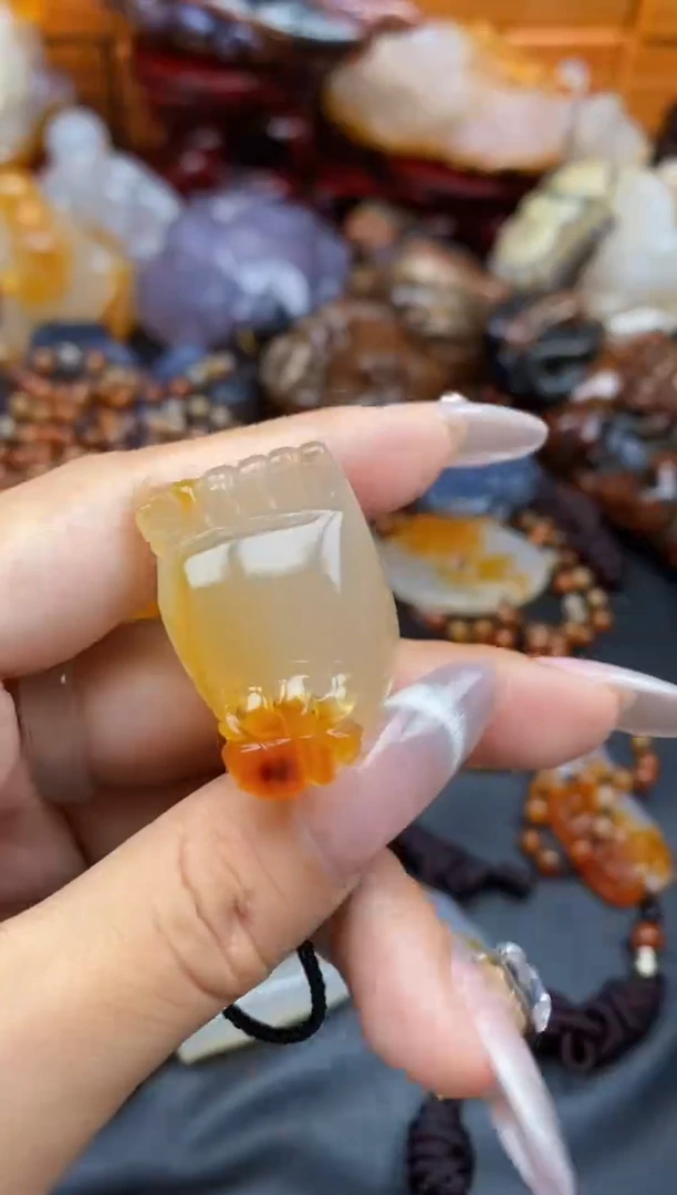 【闪购商品】玛瑙/玉髓颈饰未镶嵌ll