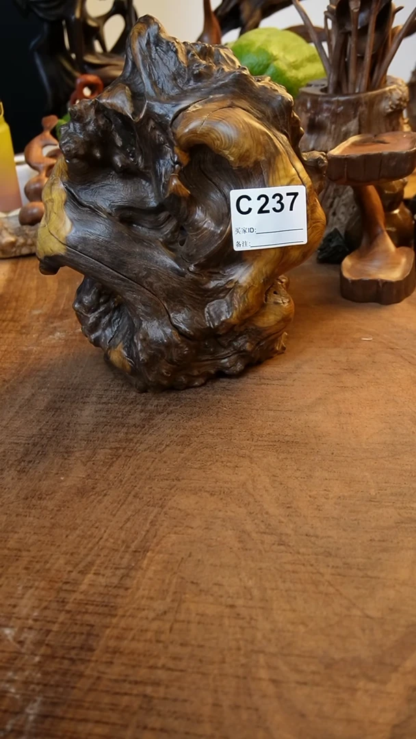 云****天C237鹰瞳手作硬木工艺佛龛