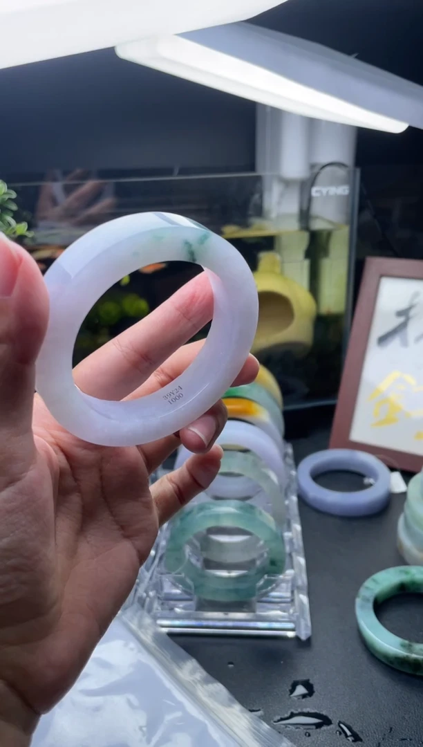 未镶嵌毛胚手镯定制翡翠毛胚定制