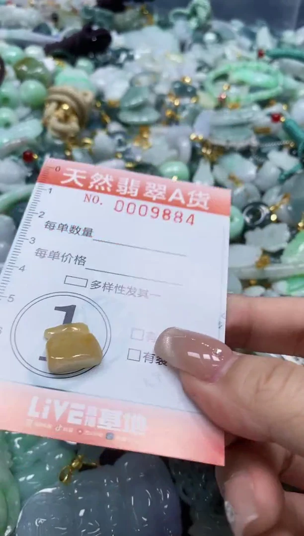 翡翠未镶嵌颈饰闪购0009884