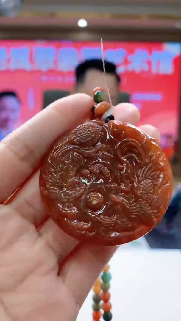 定制翡翠未镶嵌1034jj-毛货挂件（赠珠链）10