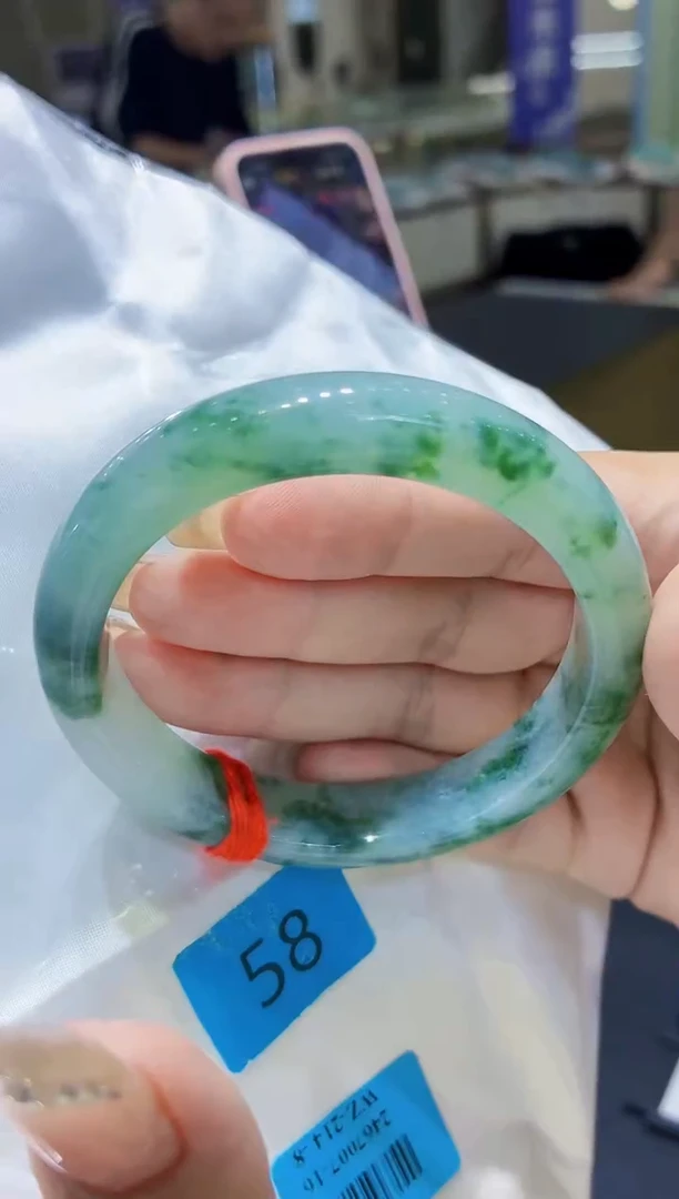 未镶嵌手镯翡翠翡翠手镯58