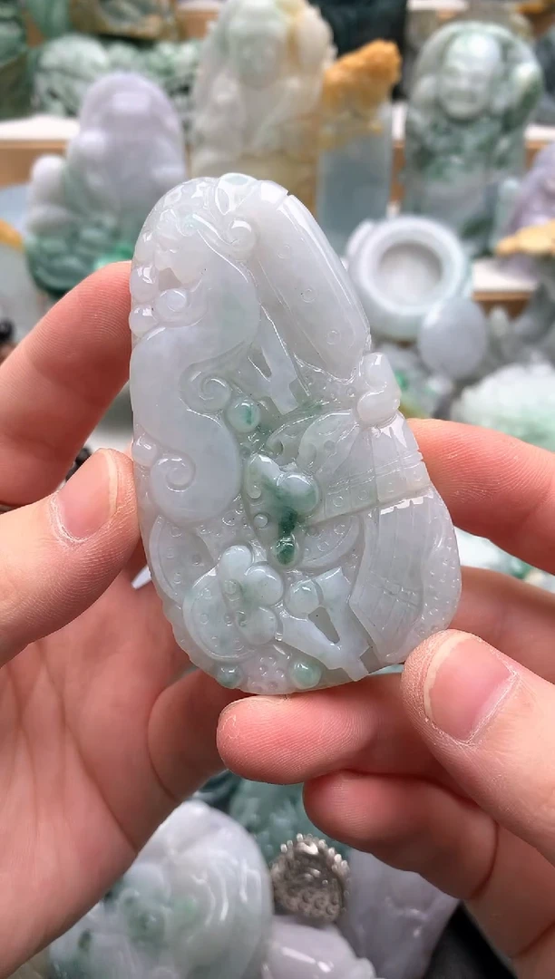 吊坠(不含链)未镶嵌翡翠1