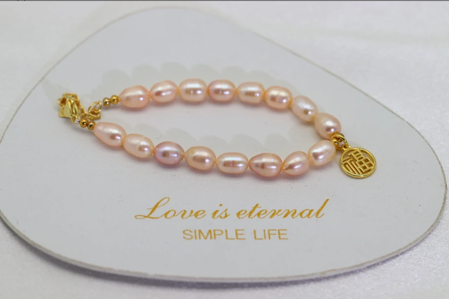 铜合金珐琅手链 福牌金桔延长链手链