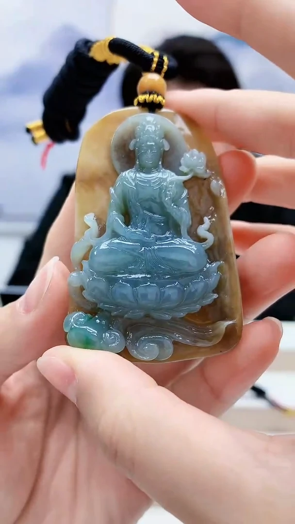 未镶嵌定制翡翠5060lr-毛货挂件100