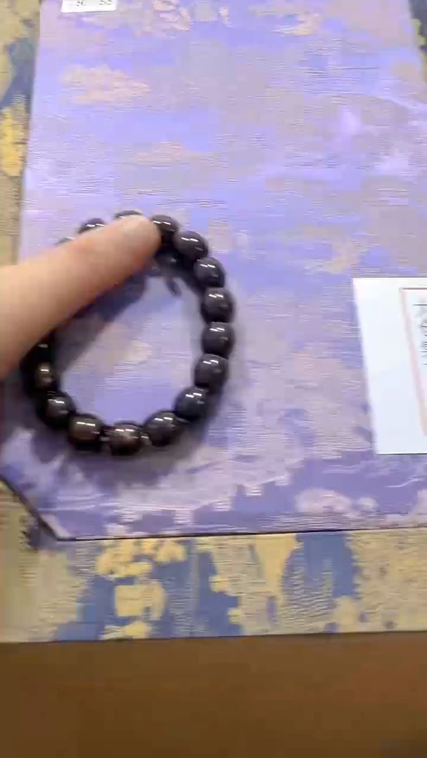 石英石铁合金闲*李精美手手链链一个