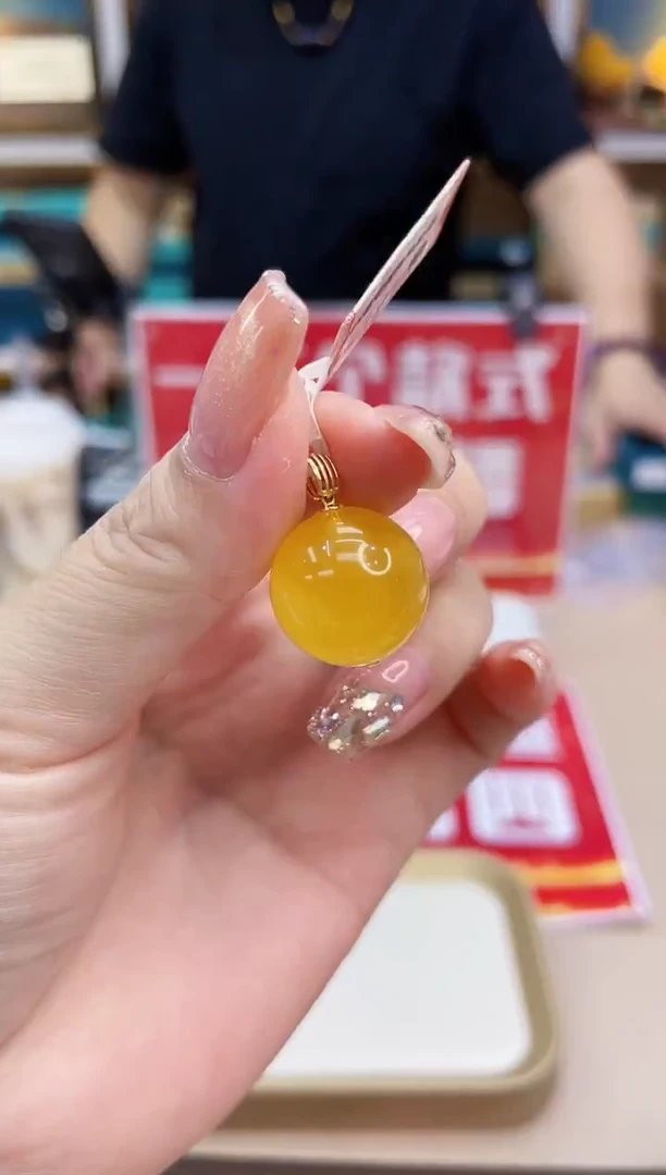 手链蜜蜡18K金镶嵌@@ZY10802051