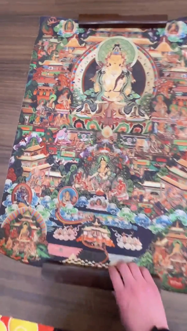 卷轴画唐卡16092