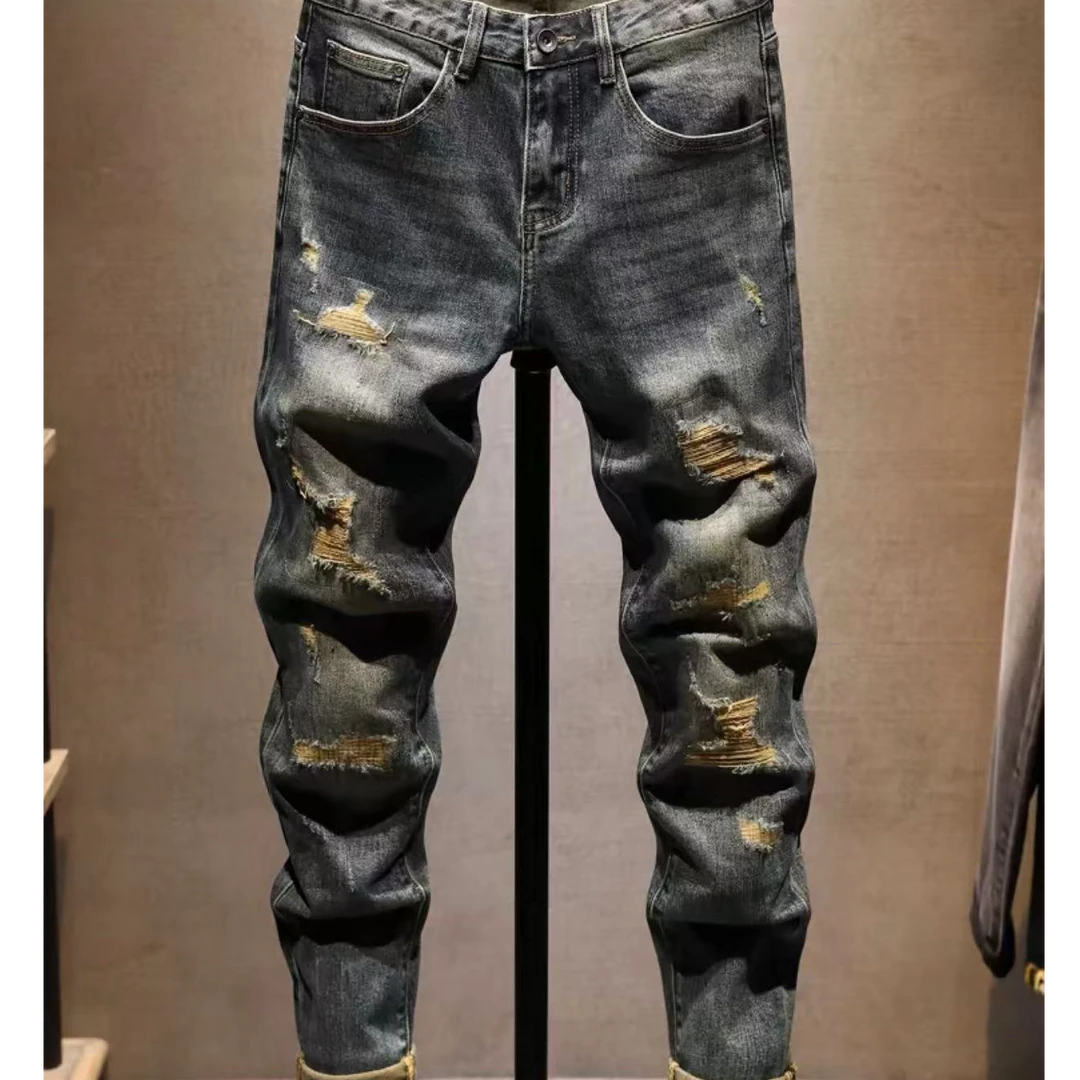 男装牛仔裤过款001