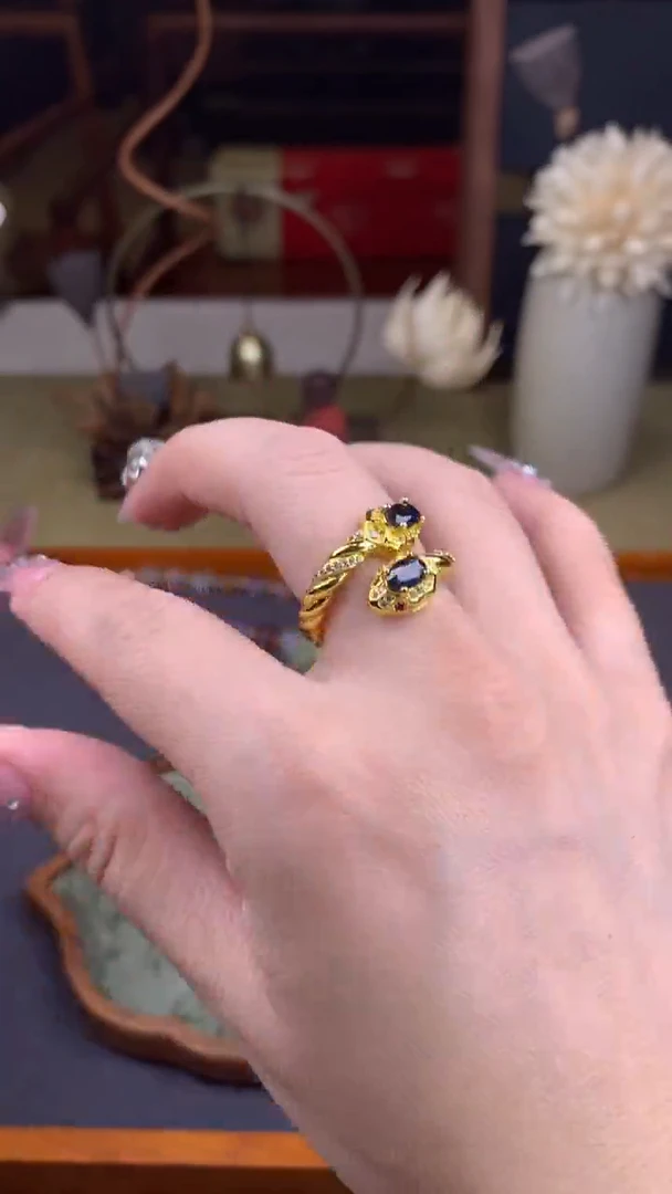 合金戒指水晶戒指8