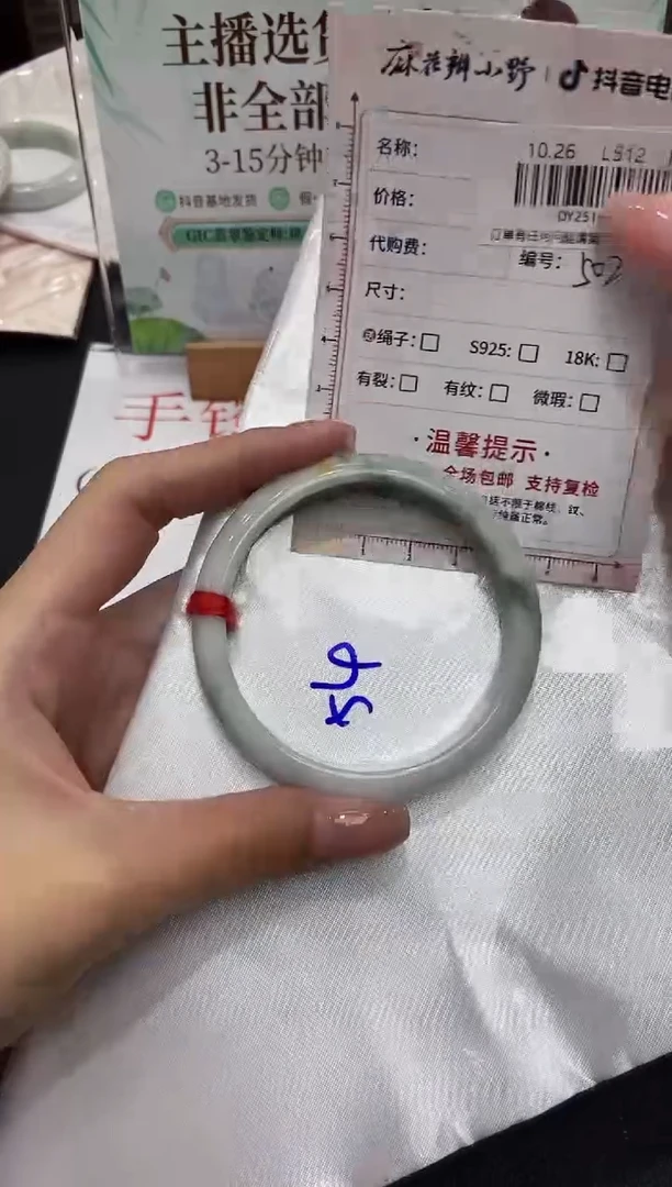 未镶嵌手镯翡翠天然翡翠A货502