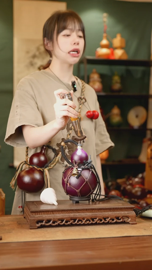 23号精品天然大漆酒葫芦一物一拍~