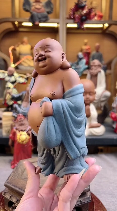 紫砂茶宠器闵茶宠摆件
