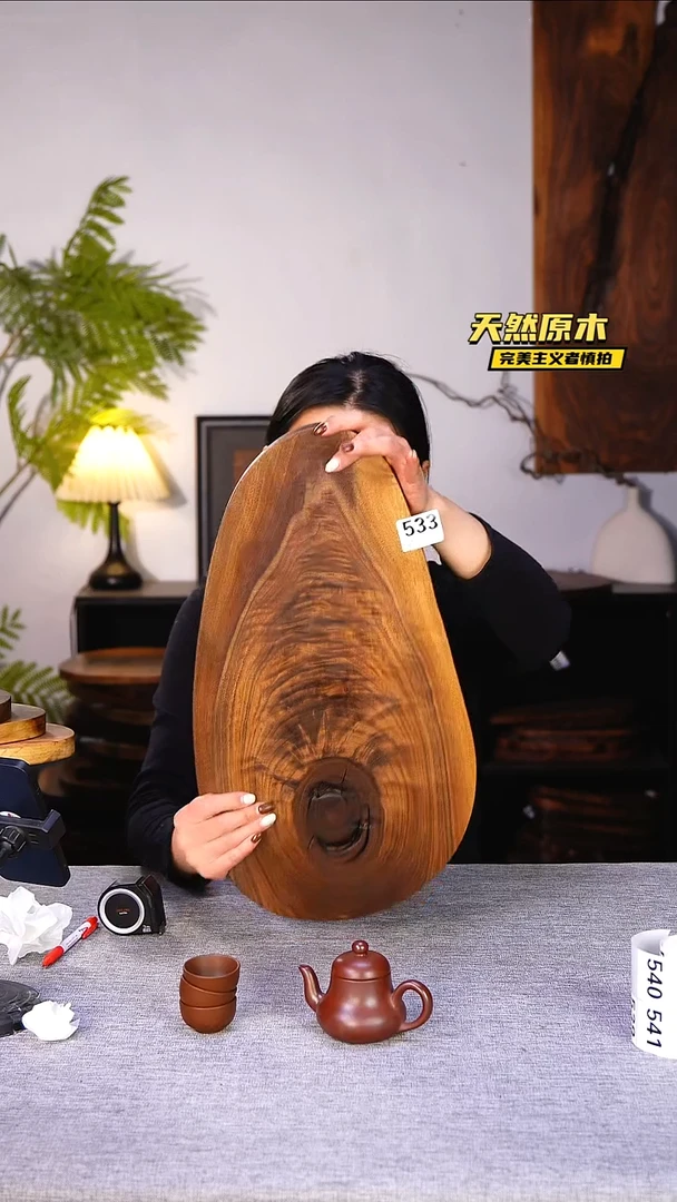 木北美黑胡桃原木.干裂疤结不属于商品质量问题完美主义者慎拍