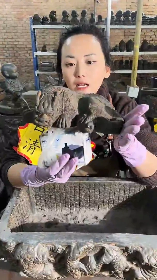y-019小流水不带盆