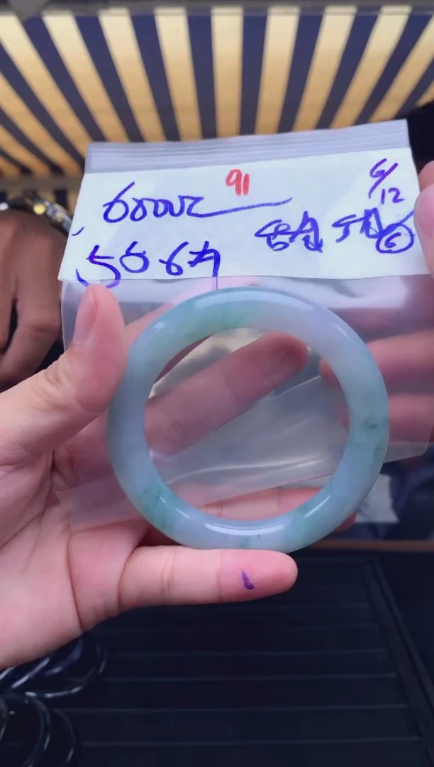 定制翡翠未镶嵌91毛货需精细抛光拍一发一