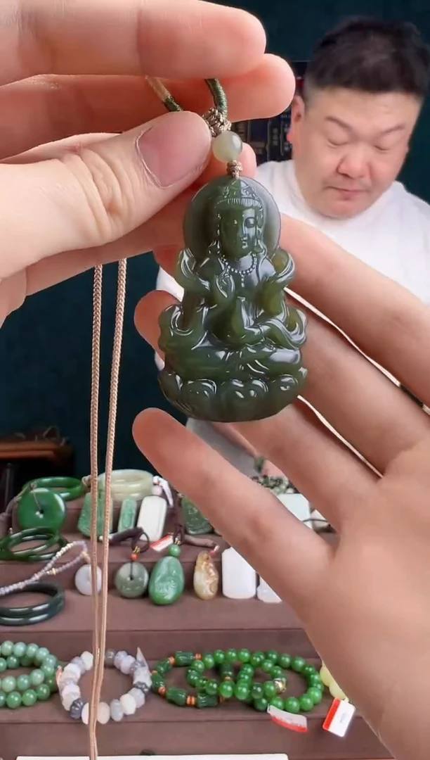 【闪购商品】和田玉颈饰未镶嵌ZZ 拍一发一 多样性发货