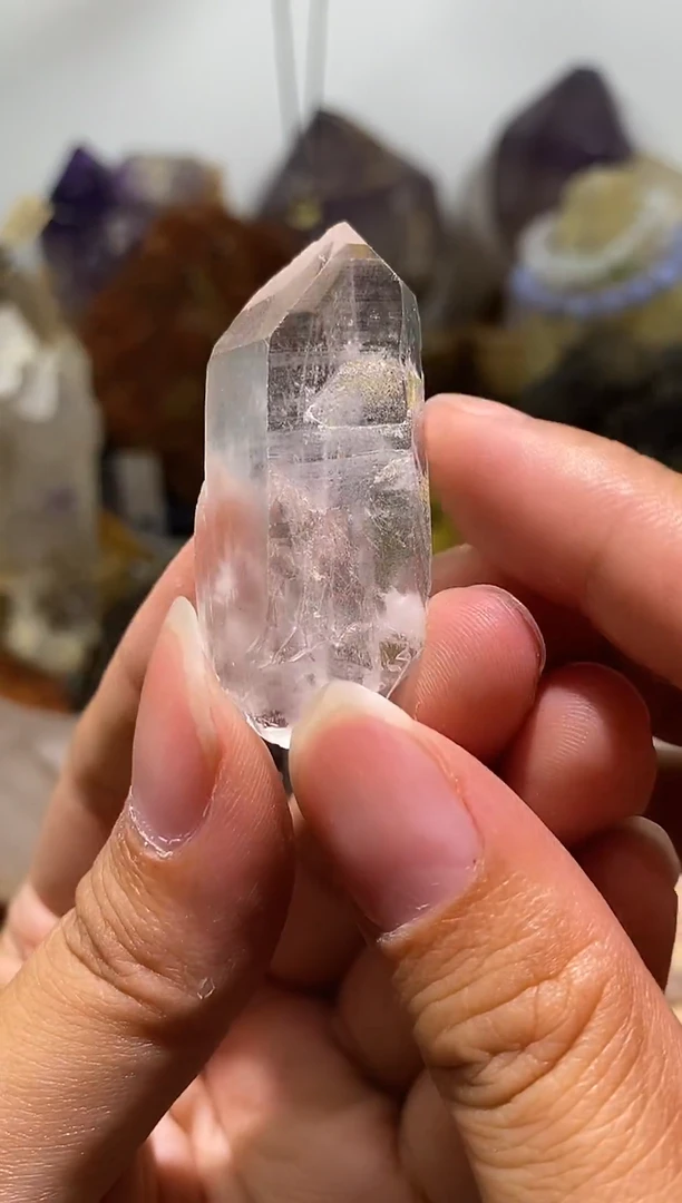 水晶珠宝半成品未镶嵌71号 白水
