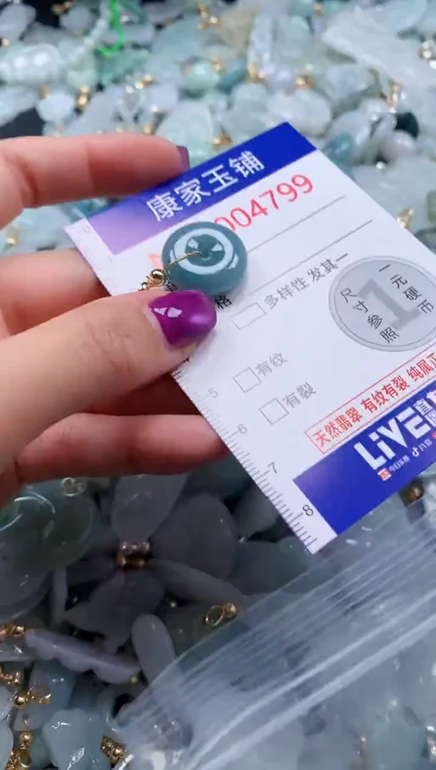 颈饰未镶嵌翡翠4799