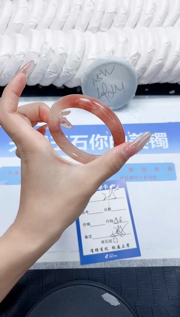 未镶嵌手镯石英质玉296-54