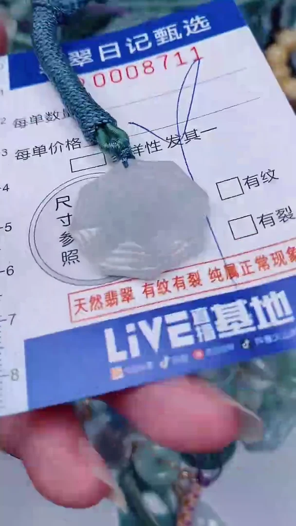 翡翠未镶嵌颈饰00008711