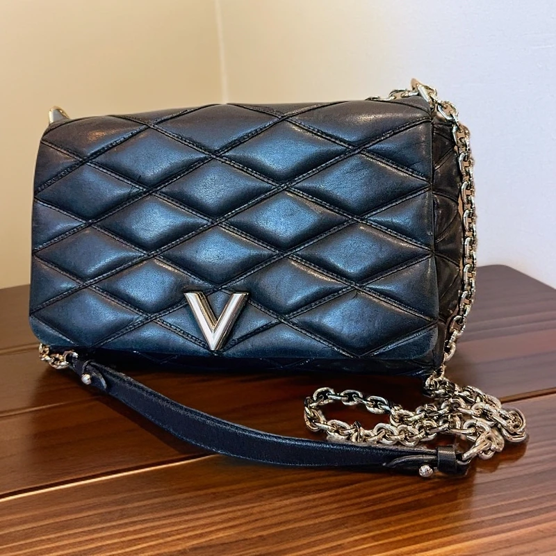 95新 LouisVuitton/路易威登 扭一扭 Twist链条包1184 1814