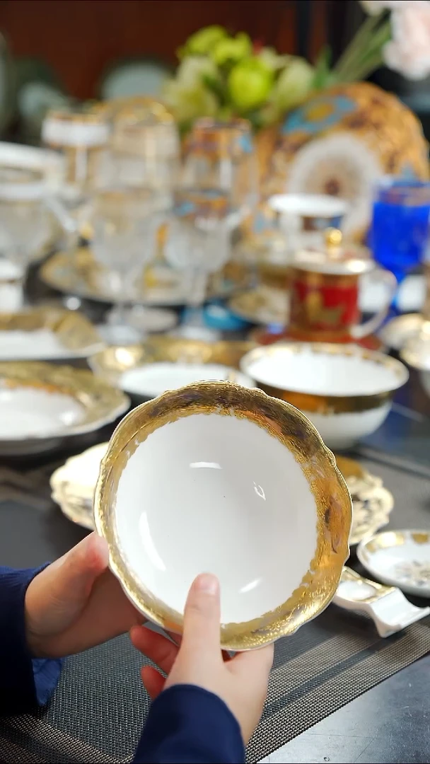 瓷片6英寸水果碗  1个