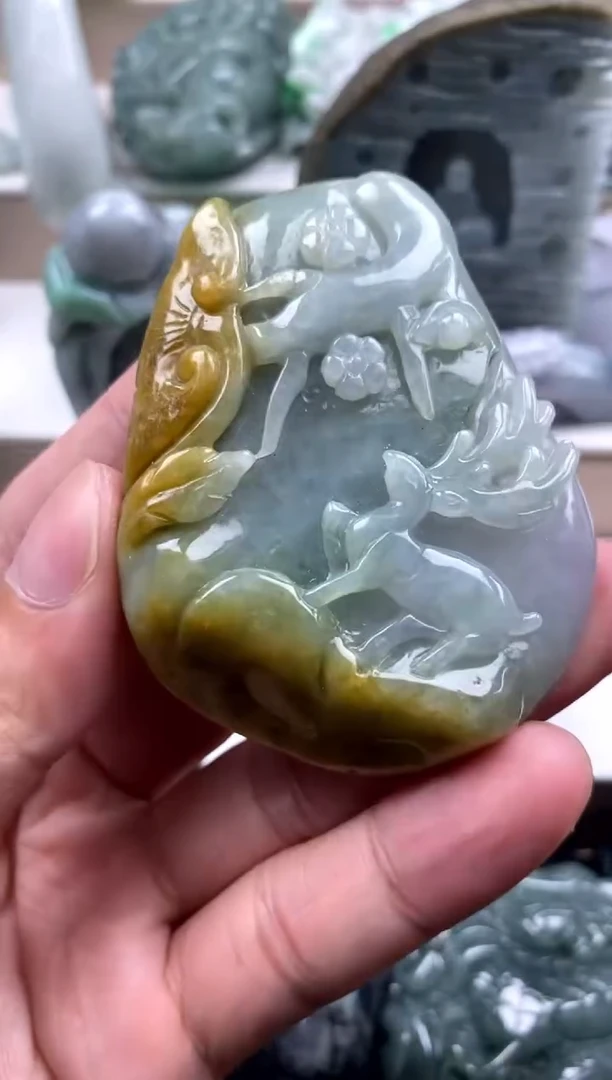吊坠(不含链)未镶嵌翡翠1