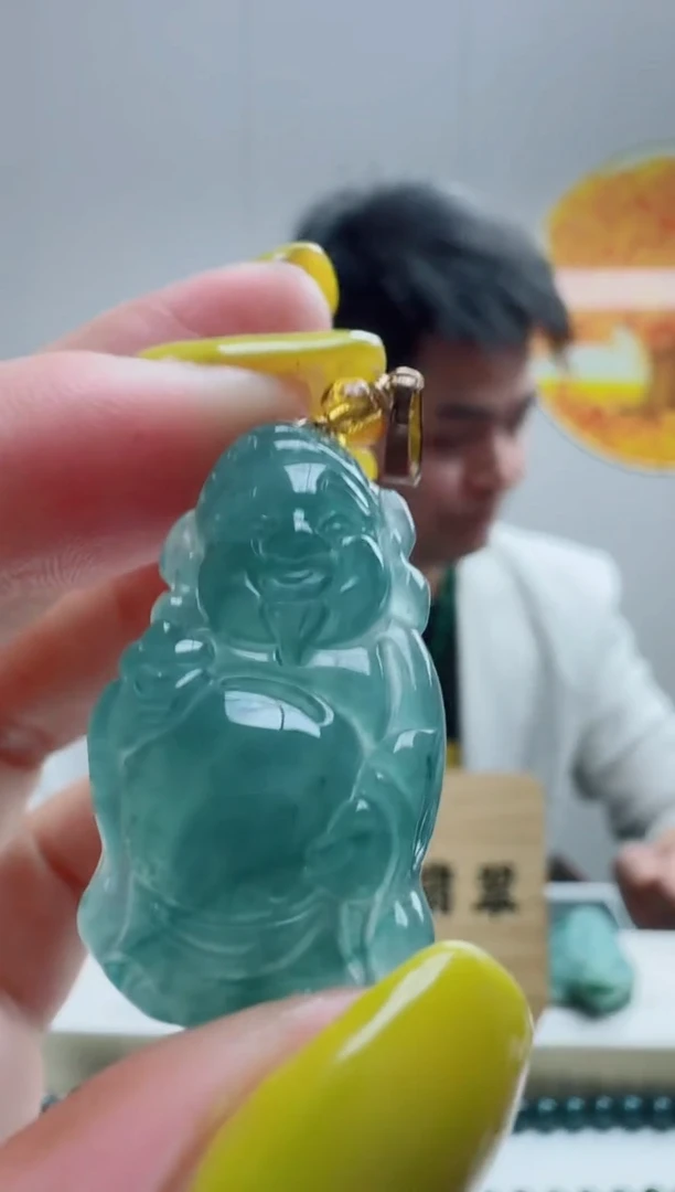 颈饰未镶嵌翡翠天然A货翡翠  多样性随机发其一