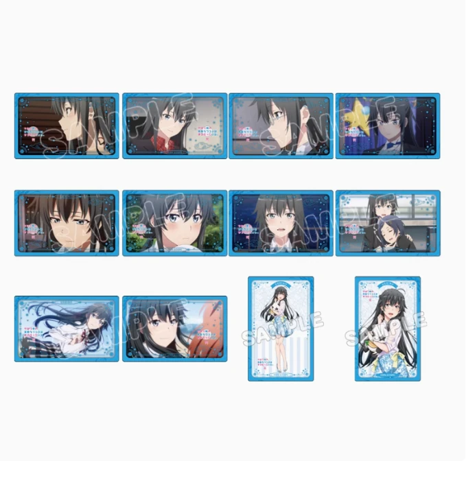 【现货】我的青春恋爱物语果然有问题TSUTAYA联动吧唧徽章 小卡