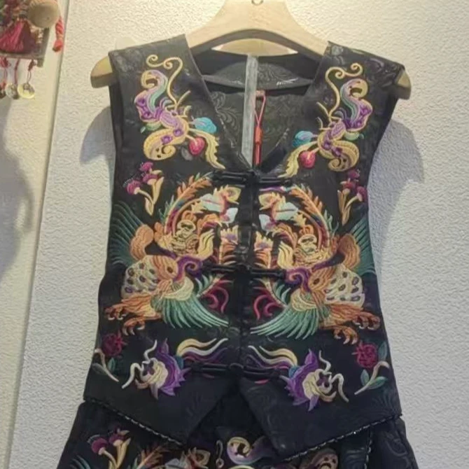 民族风上衣马甲唐汉布衣新款Y