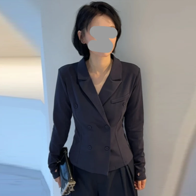 2025年早秋新款韩版时尚洋气收腰显瘦短外套女小众高级感复古上衣