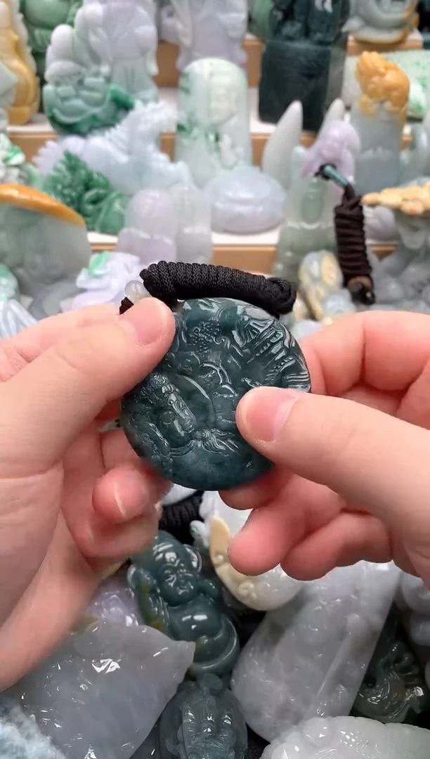 吊坠(不含链)未镶嵌翡翠1