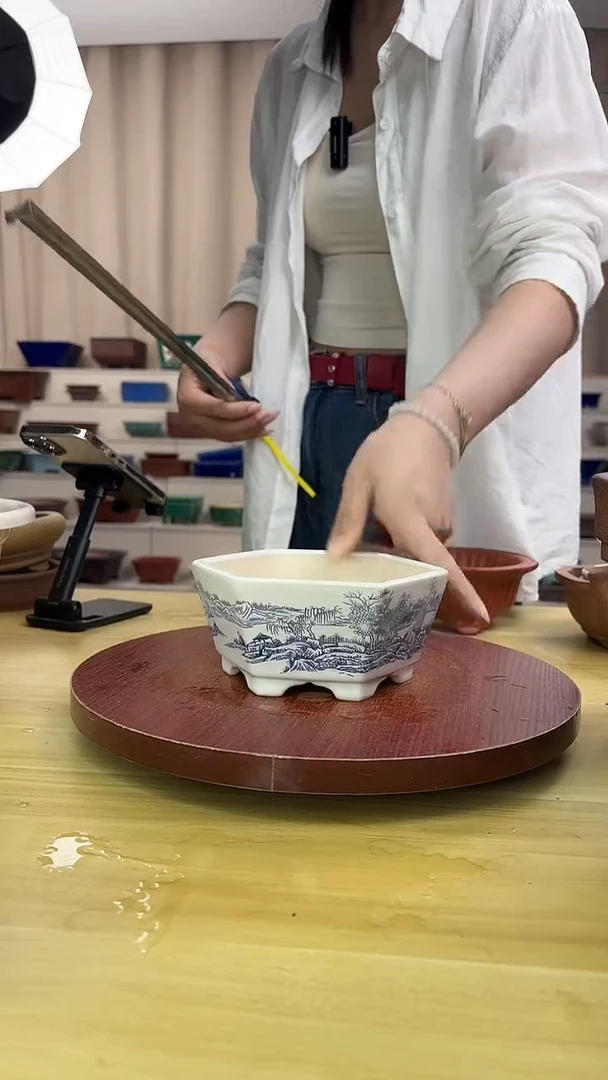 紫砂花盆紫砂花盆精品花盆微瑕