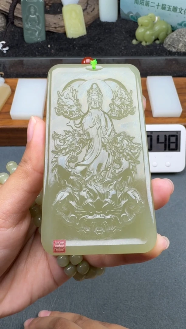 颈饰未镶嵌和田玉1