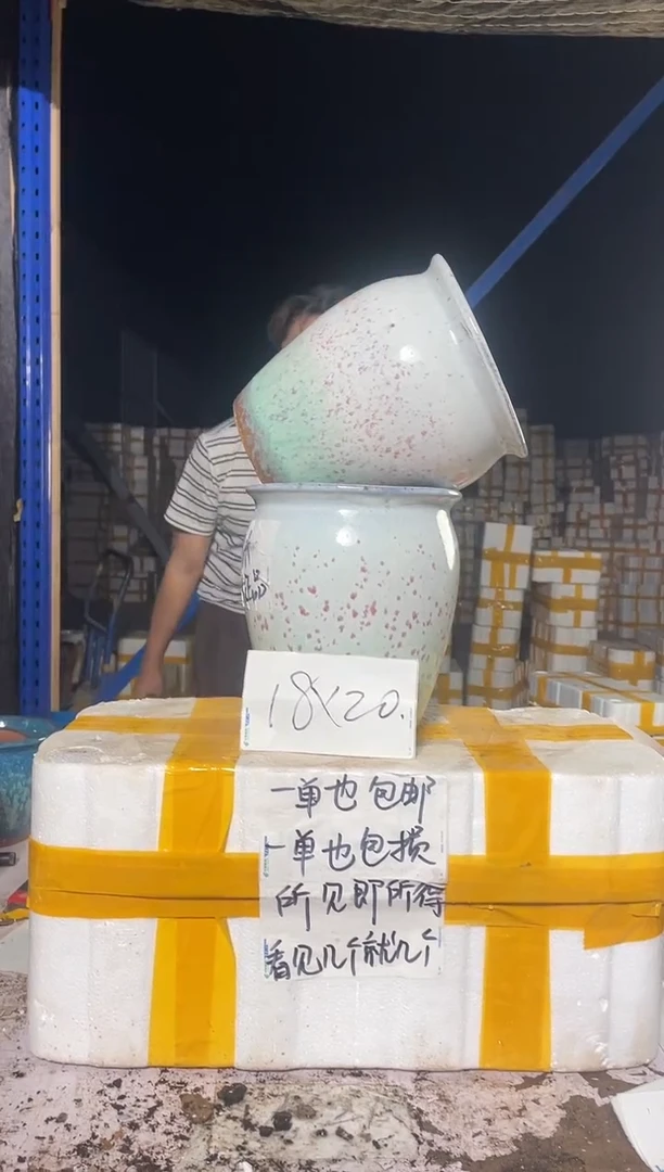 紫砂花盆紫砂花盆宜兴紫砂粗陶花盆18*20