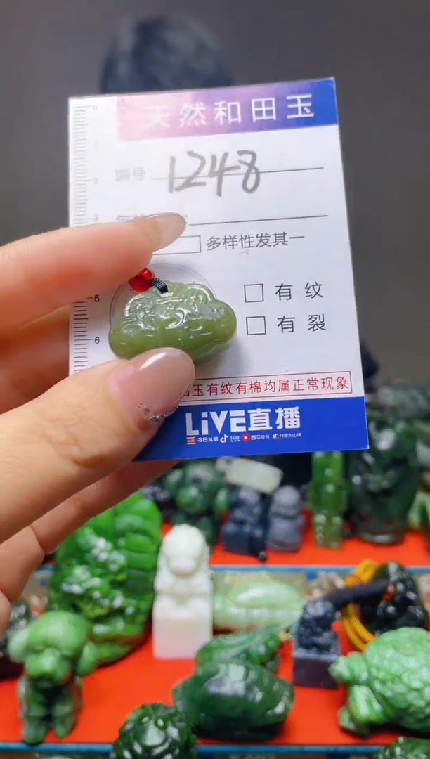 颈饰未镶嵌和田玉1248