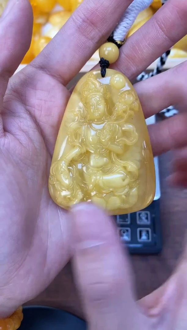 裸石琥珀未镶嵌天然琥珀蜜蜡