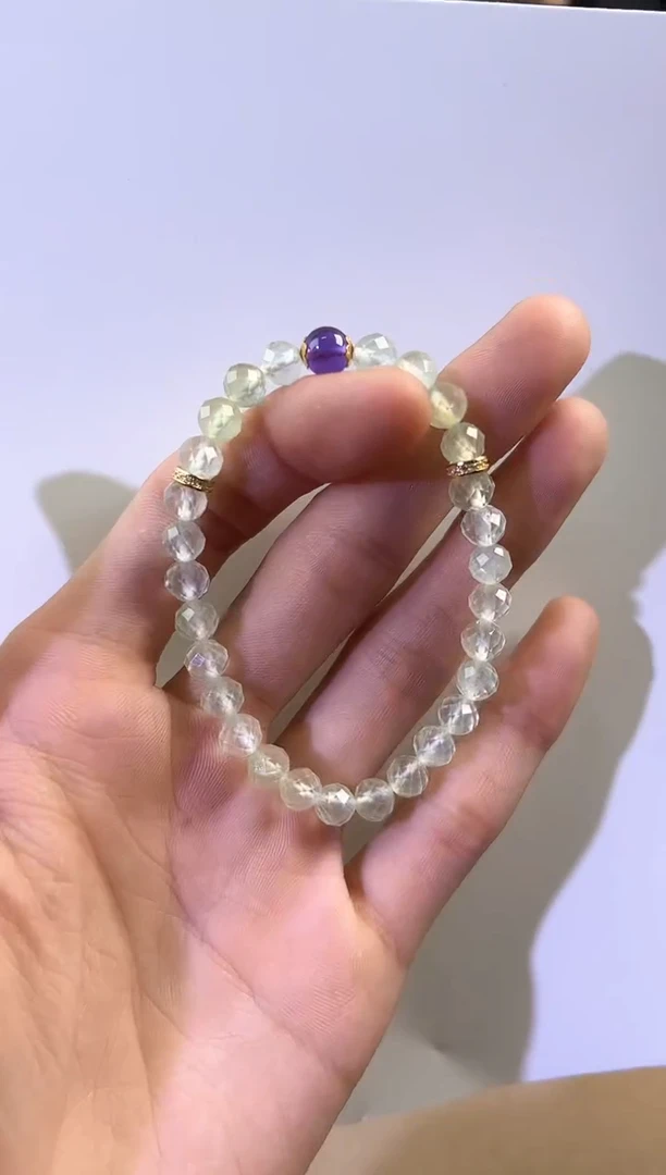 【闪购商品】葡萄石手绳合金KT24042638